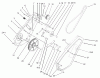 Toro 38518 (3650) - CCR 3650 GTS Snowthrower, 2004 (240000001-240999999) Ersatzteile IMPELLER DRIVE ASSEMBLY