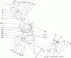 Toro 38518 (3650) - CCR 3650 GTS Snowthrower, 2006 (260010001-260999999) Ersatzteile CHUTE ASSEMBLY