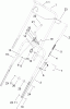 Toro 38518 (3650) - CCR 3650 GTS Snowthrower, 2006 (260010001-260999999) Ersatzteile HANDLE ASSEMBLY