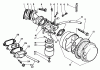Toro 58402 - 2 hp Edger, 1985 (5000001-5999999) Ersatzteile CARBURETOR ASSEMBLY