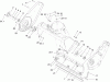 Toro 38518 (3650) - CCR 3650 GTS Snowthrower, 2007 (270000001-270010000) Ersatzteile ROTOR HOUSING AND SCRAPER ASSEMBLY