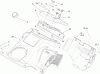 Toro 38518 (3650) - CCR 3650 GTS Snowthrower, 2007 (270000001-270010000) Ersatzteile SHROUD AND CONTROL PANEL ASSEMBLY