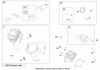Toro 38518 (3650) - CCR 3650 GTS Snowthrower, 2007 (270010001-270999999) Ersatzteile CYLINDER, PISTON AND CONNECTING ROD ASSEMBLY BRIGGS AND STRATTON 084233-0198-E8