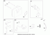 Toro 38518 (3650) - CCR 3650 GTS Snowthrower, 2007 (270010001-270999999) Ersatzteile MUFFLER AND INTAKE MANIFOLD ASSEMBLY BRIGGS AND STRATTON 084233-0198-E8
