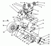 Toro 38520 (724) - 724 Power Shift Snowthrower, 1988 (8000001-8999999) Ersatzteile TRACTION DRIVE ASSEMBLY