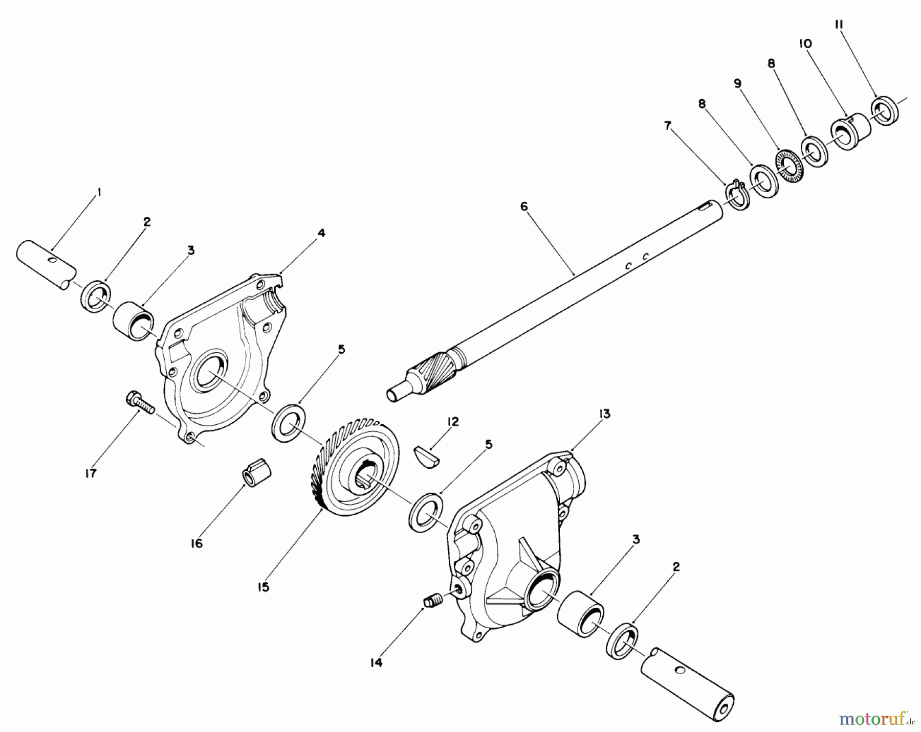 Toro Neu Snow Blowers/Snow Throwers Seite 1 38525 (724) - Toro 724 Power Shift Snowthrower, 1989 (9000001-9999999) 24