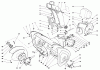 Toro 38525 (724) - 724 Power Shift Snowthrower, 1989 (9000001-9999999) Ersatzteile HOUSING & CHUTE ASSEMBLY