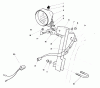 Toro 38525 (724) - 724 Power Shift Snowthrower, 1989 (9000001-9999999) Ersatzteile LIGHT KIT NO. 66-7950 (OPTIONAL)