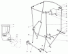 Toro 38525 (724) - 724 Power Shift Snowthrower, 1989 (9000001-9999999) Ersatzteile SNOW CAB ASSEMBLY NO. 68-9500 (OPTIONAL)
