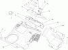Toro 38535 (2450) - CCR 2450 GTS Snowthrower, 2004 (240000001-240999999) Ersatzteile UPPER SHROUD AND CONTROL PANEL ASSEMBLY