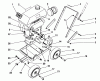 Toro 58410 - 2 hp Edger, 1986 (6000001-6999999) Ersatzteile FRAME ASSEMBLY