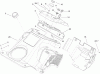 Toro 38535 (2450) - CCR 2450 GTS Snowthrower, 2007 (270000001-270999999) Ersatzteile SHROUD AND CONTROL PANEL ASSEMBLY