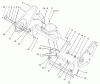 Toro 38538 (3650) - CCR 3650 GTS Snowthrower, 2004 (240000001-240999999) Ersatzteile HOUSING AND SIDE PLATE ASSEMBLY