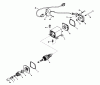 Toro 38540 (824) - 824 Power Shift Snowthrower, 1988 (8000001-8999999) Ersatzteile ELECTRIC STARTER MOTOR KIT NO. 33329C (OPTIONAL)
