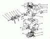 Toro 38540 (824) - 824 Power Shift Snowthrower, 1988 (8000001-8999999) Ersatzteile ENGINE ASSEMBLY