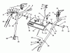 Toro 38540 (824) - 824 Power Shift Snowthrower, 1988 (8000001-8999999) Ersatzteile HANDLE ASSEMBLY