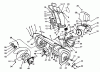 Toro 38540 (824) - 824 Power Shift Snowthrower, 1988 (8000001-8999999) Ersatzteile HOUSING & CHUTE ASSEMBLY