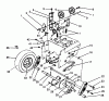 Toro 38540 (824) - 824 Power Shift Snowthrower, 1988 (8000001-8999999) Ersatzteile TRACTION DRIVE ASSEMBLY