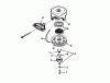 Toro 38540 (824) - 824 Power Shift Snowthrower, 1990 (0000001-0999999) Ersatzteile REWIND STARTER TECUMSEH NO. 590630