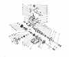 Toro 38540 (824) - 824 Power Shift Snowthrower, 1990 (0000001-0999999) Ersatzteile TRANSMISSION ASSEMBLY NO. 66-8030