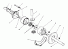 Toro 38543 (824) - 824 Power Shift Snowthrower, 1992 (2000001-2999999) Ersatzteile DIFFERENTIAL KIT MODEL NO. 38038 (OPTIONAL)