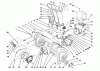 Toro 38543 (824) - 824 Power Shift Snowthrower, 1992 (2000001-2999999) Ersatzteile HOUSING & CHUTE ASSEMBLY