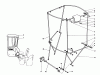 Toro 38543 (824) - 824 Power Shift Snowthrower, 1992 (2000001-2999999) Ersatzteile SNOW CAB ASSEMBLY NO. 68-9500 (OPTIONAL)