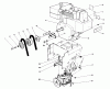 Toro 38540 (824) - 824 Power Shift Snowthrower, 1993 (3900001-3999999) Ersatzteile ENGINE ASSEMBLY