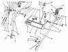 Toro 38540 (824) - 824 Power Shift Snowthrower, 1993 (3900001-3999999) Ersatzteile HANDLE ASSEMBLY