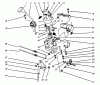 Toro 38540 (824) - 824 Power Shift Snowthrower, 1993 (3900001-3999999) Ersatzteile TRACTION LINKAGE ASSEMBLY