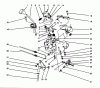 Toro 38540 (824) - 824 Power Shift Snowthrower, 1994 (4900001-4999999) Ersatzteile TRACTION LINKAGE ASSEMBLY
