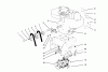 Toro 38543 (824) - 824 Power Shift Snowthrower, 1995 (5900001-5999999) Ersatzteile ENGINE ASSEMBLY