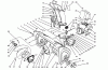Toro 38543 (824) - 824 Power Shift Snowthrower, 1995 (5900001-5999999) Ersatzteile HOUSING & CHUTE ASSEMBLY