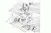Toro 38543 (824) - 824 Power Shift Snowthrower, 1995 (5900001-5999999) Ersatzteile TRACTION DRIVE ASSEMBLY