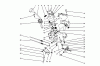 Toro 38543 (824) - 824 Power Shift Snowthrower, 1995 (5900001-5999999) Ersatzteile TRACTION LINKAGE ASSEMBLY