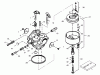 Toro 38543 (824) - 824 Power Shift Snowthrower, 1997 (7900001-7999999) Ersatzteile CARBURETOR TECUMSEH NO. 632334A