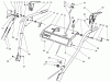 Toro 38543 (824) - 824 Power Shift Snowthrower, 1997 (7900001-7999999) Ersatzteile HANDLE ASSEMBLY