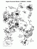 Toro 38540 (824) - 824 Power Shift Snowthrower, 1998 (8900001-8999999) Ersatzteile ENGINE TECUMSEH MODEL #HMSK80-155386V