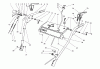 Toro 38540 (824) - 824 Power Shift Snowthrower, 1998 (8900001-8999999) Ersatzteile HANDLE ASSEMBLY