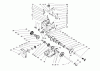 Toro 38540 (824) - 824 Power Shift Snowthrower, 1998 (8900001-8999999) Ersatzteile TRANSMISSION ASSEMBLY NO. 66-8030