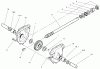 Toro 38546 (824) - 824 Power Shift Snowthrower, 1999 (99000001-99999999) Ersatzteile 24" AUGER GEARCASE ASSEMBLY NO. 74-1560