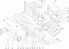Toro 38546 (824) - 824 Power Shift Snowthrower, 1999 (99000001-99999999) Ersatzteile HOUSING AND CHUTE ASSEMBLY