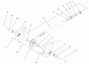 Toro 38543 (824) - 824 Power Shift Snowthrower, 2003 (230000001-230999999) Ersatzteile AUGER GEARCASE ASSEMBLY NO. 74-1560