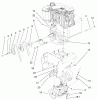 Toro 38543 (824) - 824 Power Shift Snowthrower, 2003 (230000001-230999999) Ersatzteile ENGINE AND TRANSMISSION ASSEMBLY