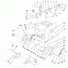 Toro 38543 (824) - 824 Power Shift Snowthrower, 2003 (230000001-230999999) Ersatzteile LOWER TRACTION ASSEMBLY