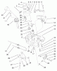 Toro 38543 (824) - 824 Power Shift Snowthrower, 2003 (230000001-230999999) Ersatzteile POWER SHIFT CONTROL ASSEMBLY