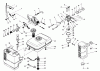 Toro 38545 (828) - 828 Power Shift Snowthrower, 1988 (8000001-8999999) Ersatzteile FUEL SYSTEM & MUFFLER ASSEMBLIES