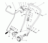Toro 58430 - 3.5 hp Edger, 1987 (7000001-7999999) Ersatzteile HANDLE ASSEMBLY