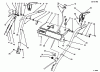 Toro 38555 (1028) - 1028 Power Shift Snowthrower, 1995 (59000001-59999999) Ersatzteile HANDLE ASSEMBLY
