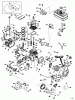 Toro 38555 (1028) - 1028 Power Shift Snowthrower, 1995 (59000001-59999999) Ersatzteile TECUMSEH ENGINE MODEL HMSK100-159227T